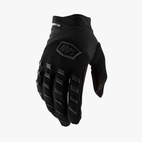 100% Airmatic Youth Gloves Black/Charcoal