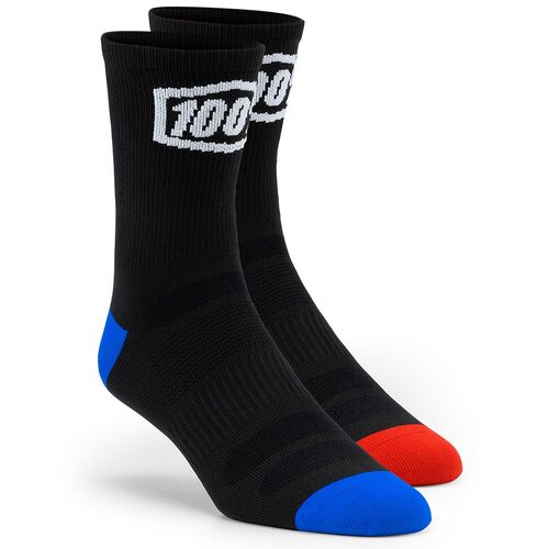 100% Terrain Socks Black