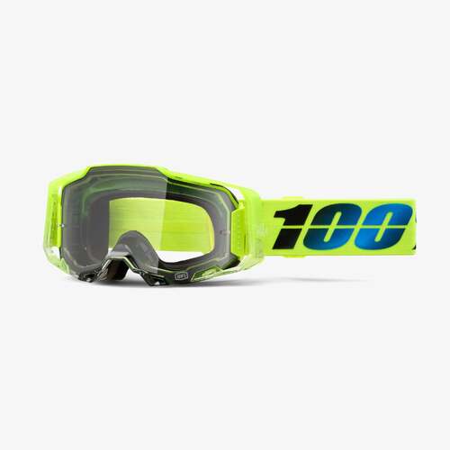 100% Armega Goggle Koropi with Clear Lens