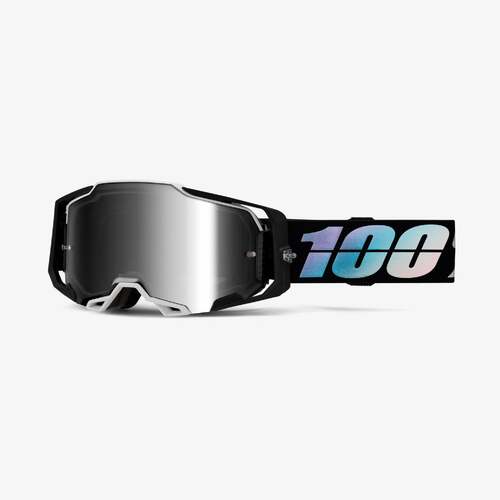 100% Armega Goggle Krisp with Mirror Silver Lens