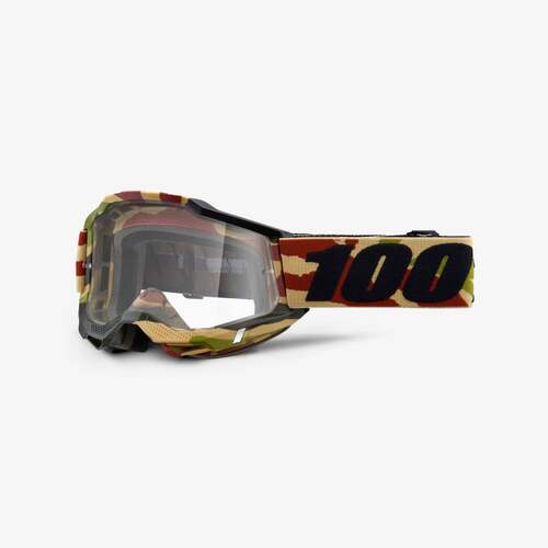 100% Accuri2 Goggle Mission with Clear Lens