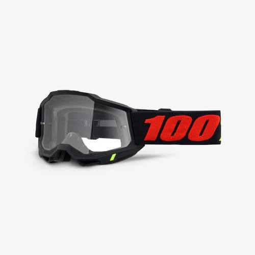 100% Accuri2 Goggle Morphuis with Clear Lens