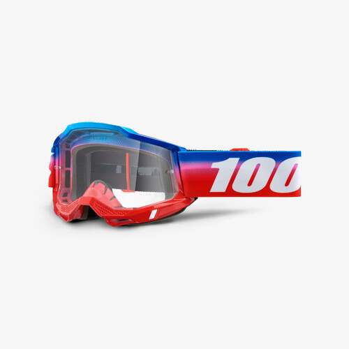 100% Accuri2 Goggle Unity with Clear Lens