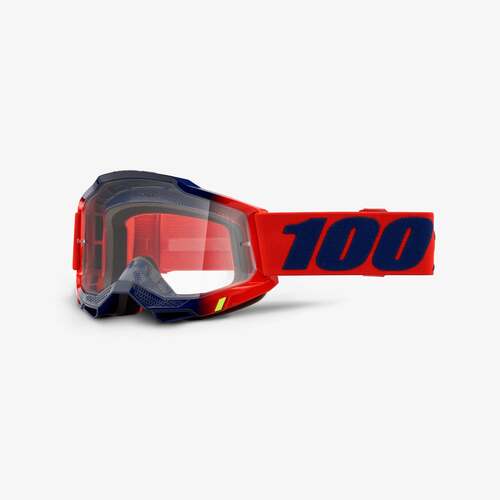 100% Accuri2 Goggle Kearny with Clear Lens