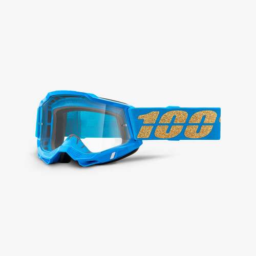 100% Accuri2 Goggle Waterloo with Clear Lens