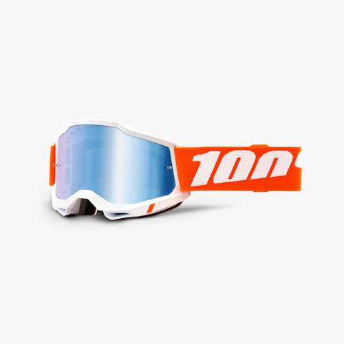 100% Accuri2 Goggle Sevastopol with Blue Mirror Lens