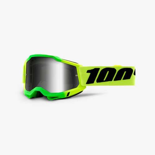 100% Accuri2 Goggle Travis with Silver Mirror Lens