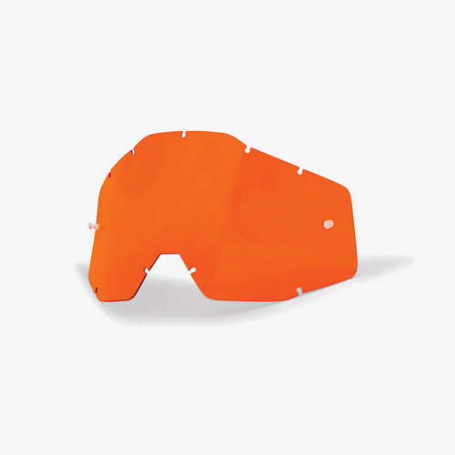 100% Replacement Gen 1 Orange Standard Lens for Racecraft/Accuri/Strata Goggles