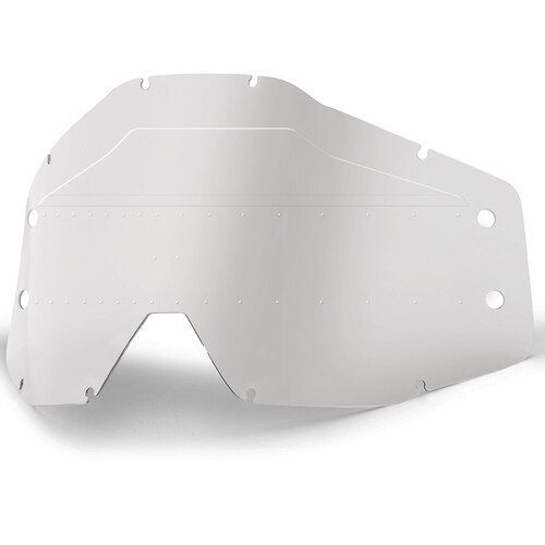 100% Clear Lens with no Sonic Bumps for Racecraft, Accuri & Strata Forecast Goggles