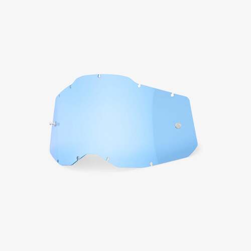 100% Blue Lens for Racecraft2, Accuri2 & Strata2 Goggles