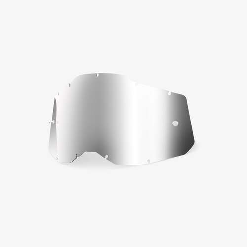 100% Mirror Silver Lens for Racecraft2, Accuri2 & Strata2 Goggles