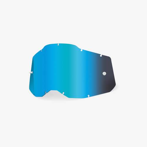 100% Mirror Blue Lens for Racecraft2, Accuri2 & Strata2 Goggles