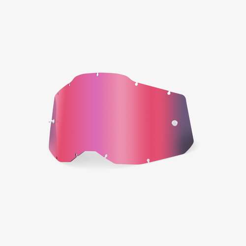 100% Pink Lens for Racecraft2, Accuri2 & Strata2 Goggles
