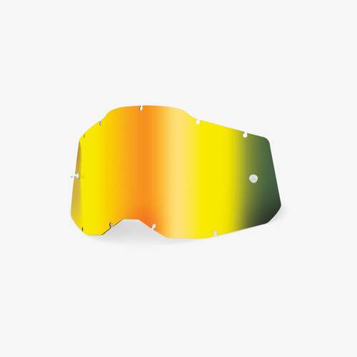 100% Mirror Gold Lens for Accuri2 & Strata2 Youth Goggles