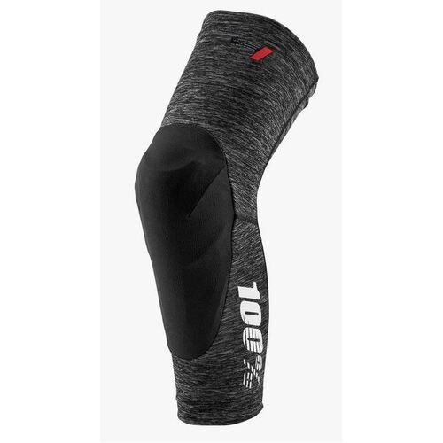 100% Teratec Knee Guards Grey/Black